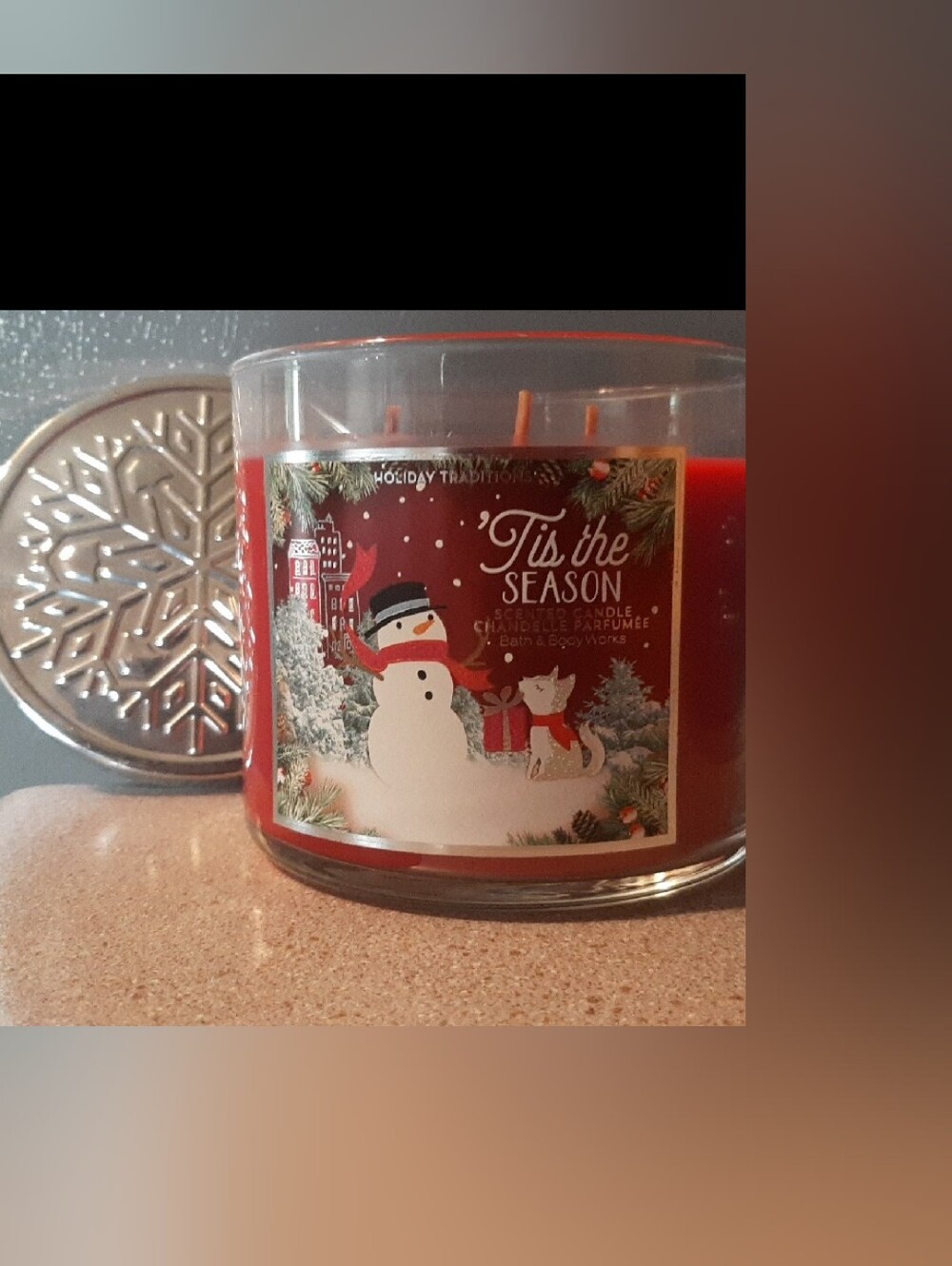 'Tis The Season 3-Wick Candle from Bath & Body Works